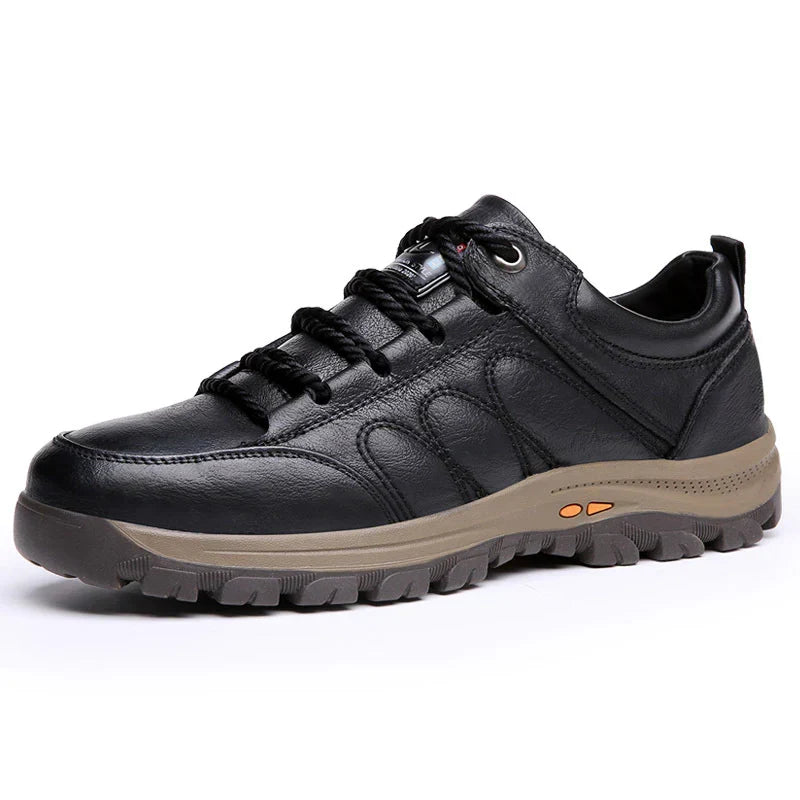 Sapatos ergonómicos com palmilha ortopédica — Couro de vaca italiano de alta qualidade com apoio para o arco do pé, para ajudar a aliviar a dor nos pés