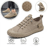 Sapatos ortopédicos ergonómicos — com apoio ao arco do pé, amortecimento do impacto ao caminhar e alívio da dor nos pés