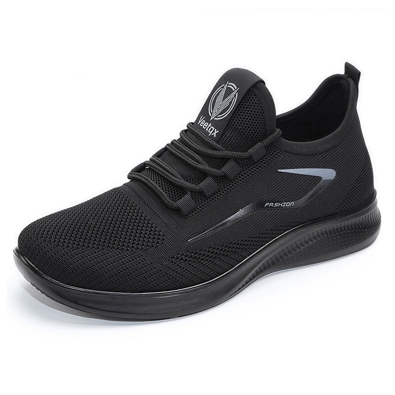 Ténis ortopédicos com malha — com apoio do arco do pé, para aliviar a dor; amortecimento suave.