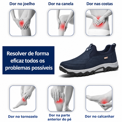 ⏰30% de desconto hoje✅ Sapatos Ortopédicos Australianos - Sapatos de Lona Ultraleves 🔵 Macios e Confortáveis - Oferecem Excelente Suporte 🦶 Aliviam a Dor nos Pés