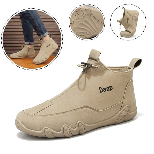 Sapatos ortopédicos antiderrapantes e confortáveis — macios e confortáveis, com excelente apoio — aliviam as dores nos pés.