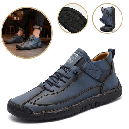 Sapatos ortopédicos confortáveis — macios e confortáveis, com excelente apoio — aliviam as dores nos pés.