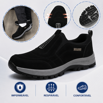 ✅30% de desconto hoje: Não perca! 🎉Sapatos ortopédicos de camurça macios e confortáveis - sapatos de caminhada ultraleves🎁Concebidos para aliviar as dores nas pernas
