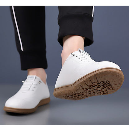 Sapatos ergonómicos ortopédicos de couro — Couro de vaca italiano de alta qualidade, apoio do arco, estabilidade do calcanhar e alívio da dor nos pés