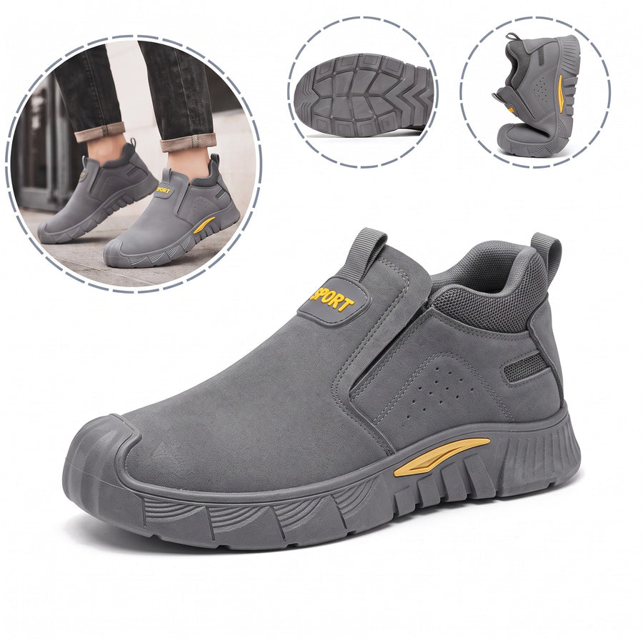 Sapatos ortopédicos confortáveis — macios e confortáveis, com excelente apoio — aliviam as dores nos pés.
