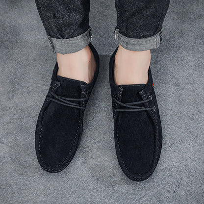 Sapatos ortopédicos casuais e confortáveis — feitos à mão em couro bovino italiano, com apoio do arco plantar