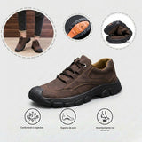Sapatos ortopédicos ergonómicos — com apoio do arco plantar, amortecimento do impacto ao caminhar e alívio da dor nos pés