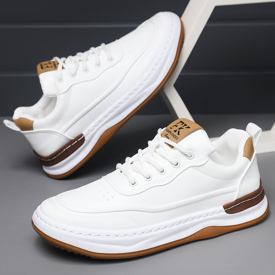 Sapatos ortopédicos confortáveis — com apoio do arco do pé, para aliviar a dor; macios e com amortecimento.
