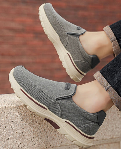 🔷30% de desconto hoje - Não perca! ⬛⏰ Sapatos ortopédicos leves, de uma marca australiana de luxo, com tecnologia respirável e repelente à água/resistente a nódoas 🦶 Alivia as dores nos pés - Tecido sarjado de alta densidade