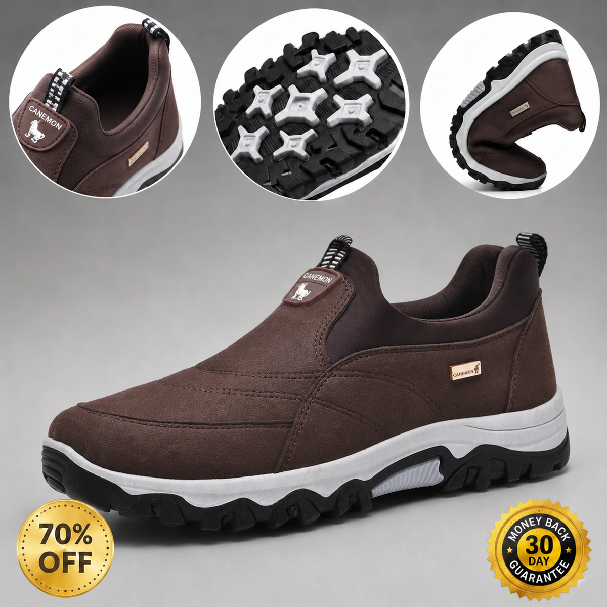 ⏰30% de desconto hoje✅ Sapatos Ortopédicos Australianos - Sapatos de Lona Ultraleves 🔵 Macios e Confortáveis - Oferecem Excelente Suporte 🦶 Aliviam a Dor nos Pés
