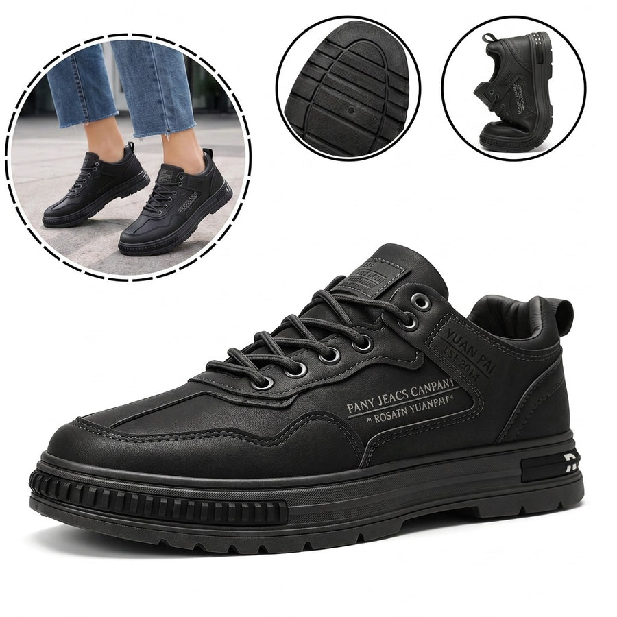 Sapatos ortopédicos confortáveis — macios e confortáveis, com excelente apoio — aliviam as dores nos pés.