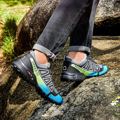 Sapatos ortopédicos desportivos e confortáveis — com apoio para o arco do pé, antiderrapantes, respiráveis e resistentes ao desgaste.