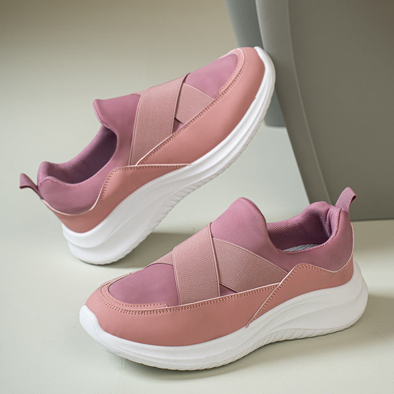 Sapatos ortopédicos confortáveis — com apoio do arco do pé, para aliviar a dor; macios e com amortecimento