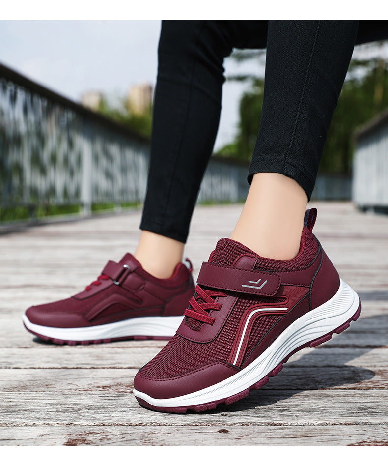 Sapatos ortopédicos antiderrapantes e confortáveis — macios e confortáveis, com excelente apoio — aliviam as dores nos pés.