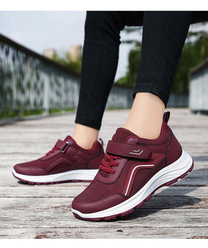 Sapatos ortopédicos antiderrapantes e confortáveis — macios e confortáveis, com excelente apoio — aliviam as dores nos pés.