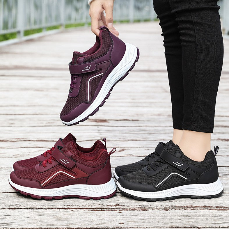 Sapatos ortopédicos antiderrapantes e confortáveis — macios e confortáveis, com excelente apoio — aliviam as dores nos pés.