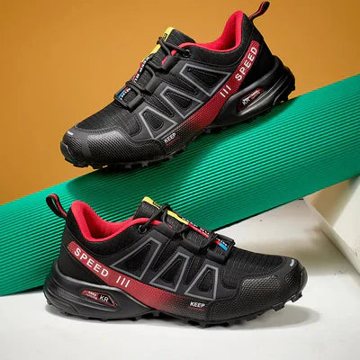 Sapatos ortopédicos desportivos e confortáveis — com apoio para o arco do pé, antiderrapantes, respiráveis e resistentes ao desgaste.