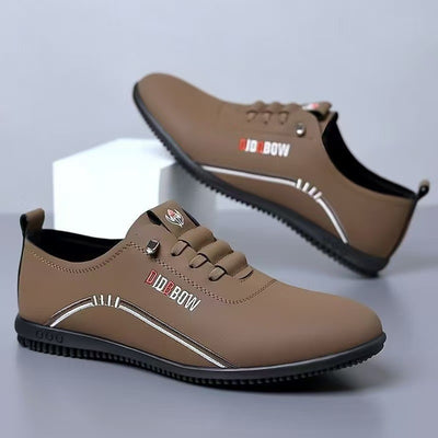 Sapatos ergonómicos com palmilha ortopédica — Couro de vaca italiano de alta qualidade com apoio para o arco do pé, para ajudar a aliviar a dor nos pés