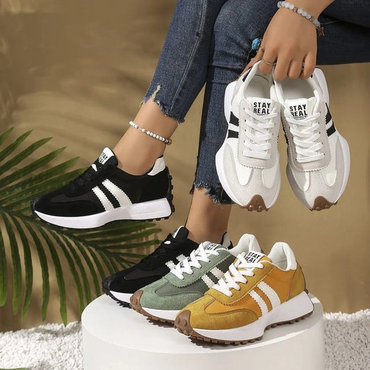 Sapatos ortopédicos desportivos casuais — com apoio do arco plantar e absorção de impactos para exercício diário