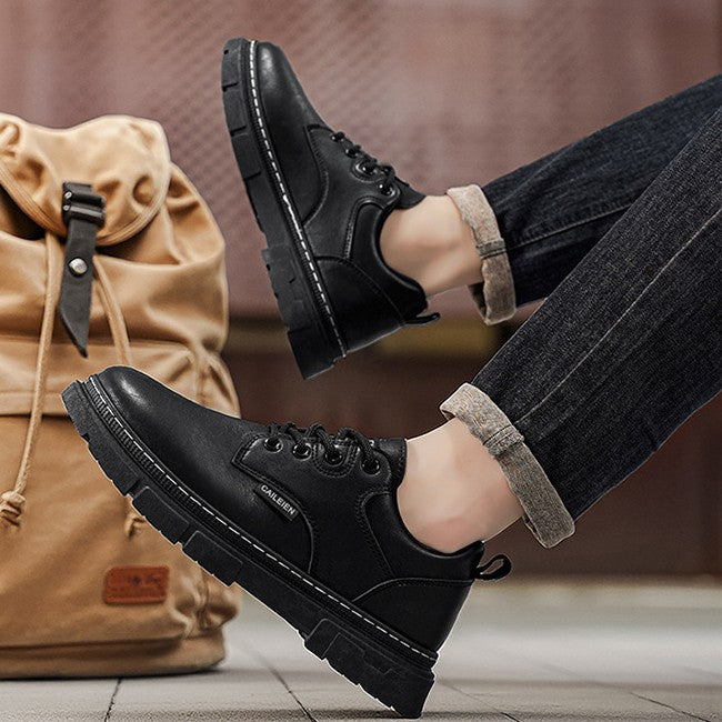 Sapatos ergonómicos ortopédicos de couro — Couro italiano de alta qualidade, apoio do arco, estabilidade do calcanhar e alívio da dor nos pés