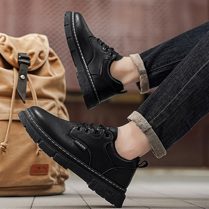 Sapatos ergonómicos ortopédicos de couro — Couro italiano de alta qualidade, apoio do arco, estabilidade do calcanhar e alívio da dor nos pés