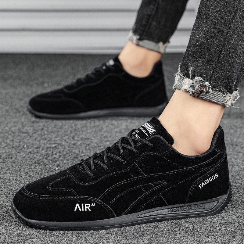 Sapatos ortopédicos confortáveis — em pele de camurça selecionada, com apoio para o arco do pé, para aliviar a dor; leves e com amortecimento.