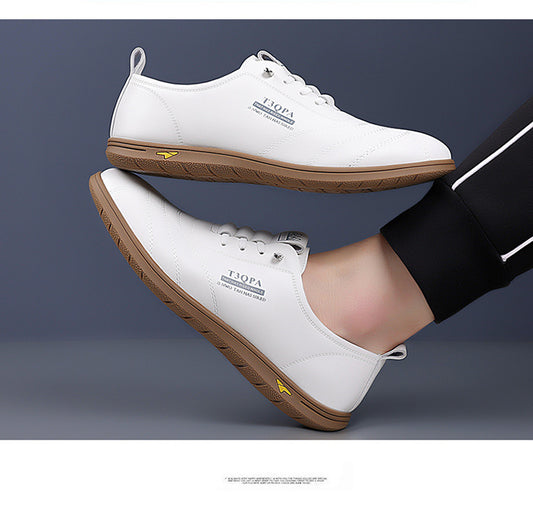 Sapatos ergonómicos ortopédicos de couro — Couro de vaca italiano de alta qualidade, apoio do arco, estabilidade do calcanhar e alívio da dor nos pés
