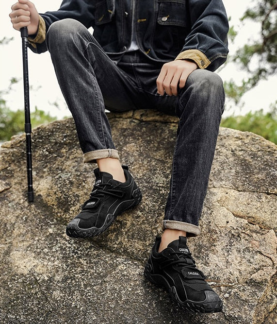 Sapatos ortopédicos para caminhadas ao ar livre — com apoio do arco plantar para caminhar com conforto