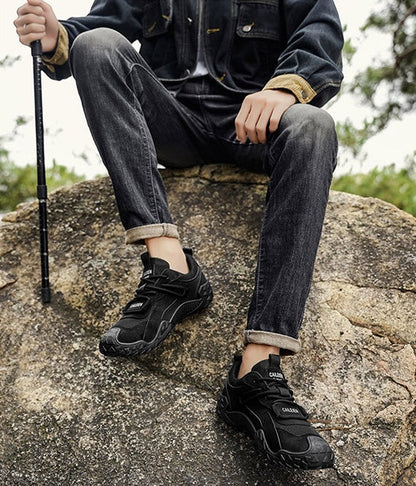 Sapatos ortopédicos para caminhadas ao ar livre — com apoio do arco plantar para caminhar com conforto