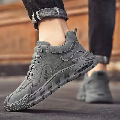 Sapatos ortopédicos casuais e confortáveis — em couro bovino italiano, feitos à mão com apoio do arco plantar