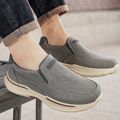 🔷30% de desconto hoje - Não perca! ⬛⏰ Sapatos ortopédicos leves, de uma marca australiana de luxo, com tecnologia respirável e repelente à água/resistente a nódoas 🦶 Alivia as dores nos pés - Tecido sarjado de alta densidade