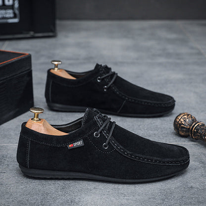 Sapatos ortopédicos casuais e confortáveis — feitos à mão em couro bovino italiano, com apoio do arco plantar