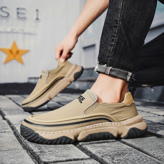 Sapatos ortopédicos confortáveis — com apoio para o arco do pé, para aliviar a dor; recomendados por podólogos!