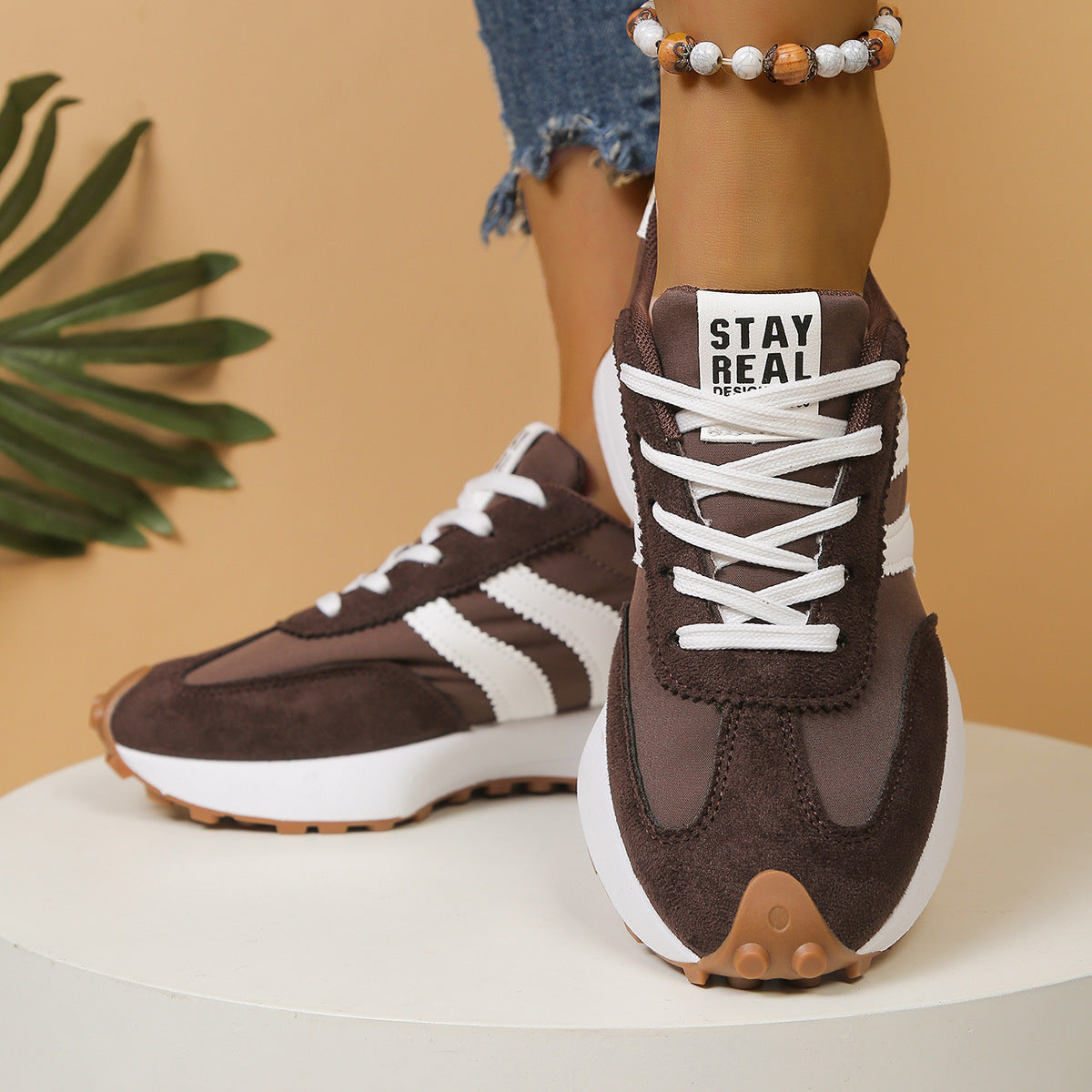 Sapatos ortopédicos desportivos casuais — com apoio do arco plantar e absorção de impactos para exercício diário
