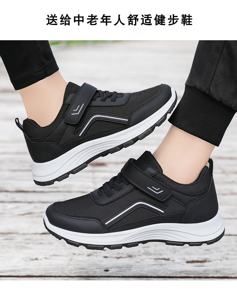 Sapatos ortopédicos antiderrapantes e confortáveis — macios e confortáveis, com excelente apoio — aliviam as dores nos pés.