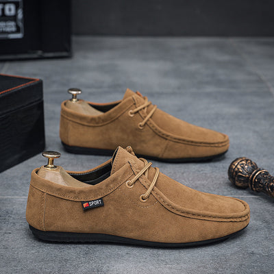 Sapatos ortopédicos casuais e confortáveis — feitos à mão em couro bovino italiano, com apoio do arco plantar