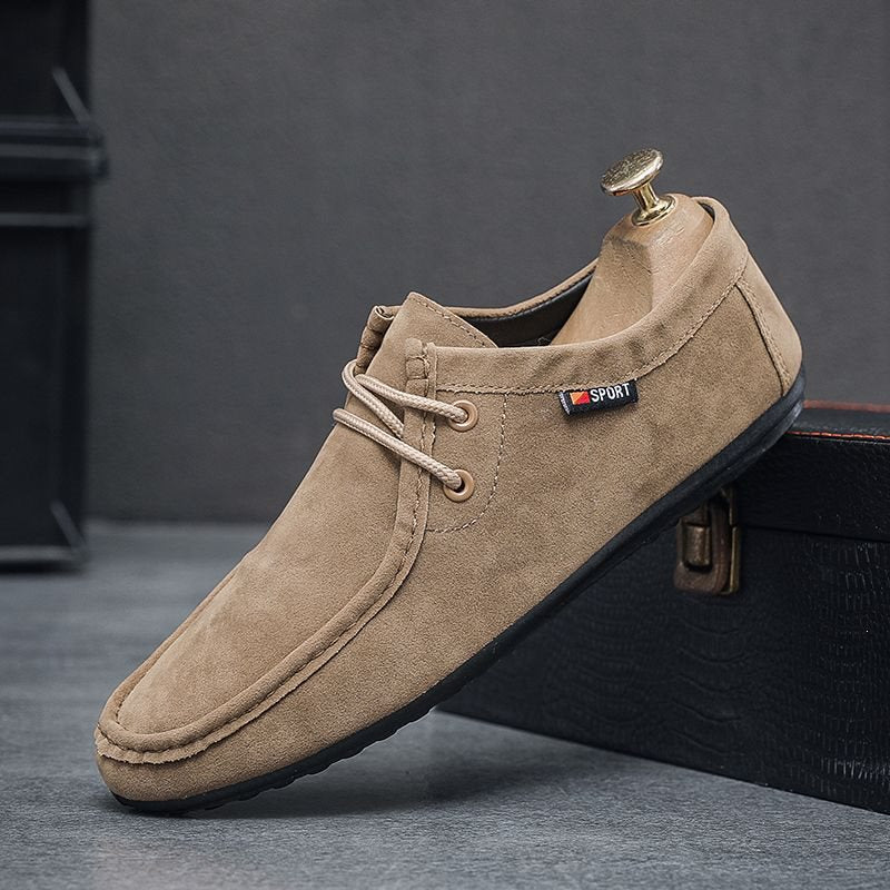 Sapatos ortopédicos casuais e confortáveis — feitos à mão em couro bovino italiano, com apoio do arco plantar