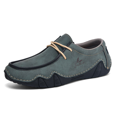 Sapatos ortopédicos confortáveis — apoio ergonómico do arco do pé, que alivia a dor, com biqueira larga que não aperta o pé.