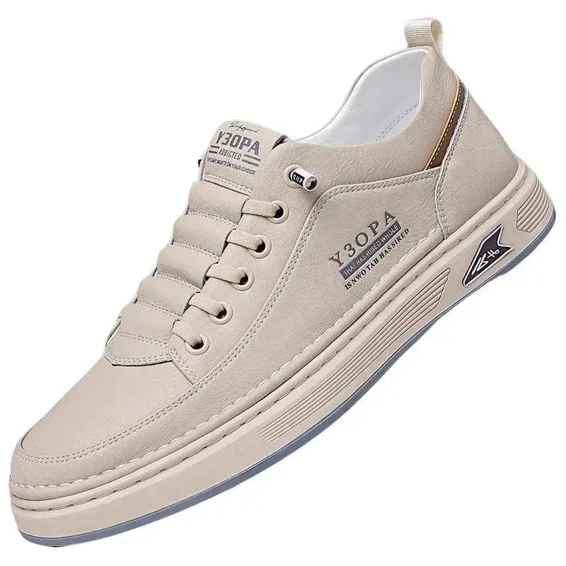Sapatos ortopédicos confortáveis — costurados à mão, com amortecimento suave e revestimento em pele impermeável.