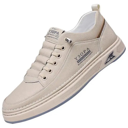 Sapatos ortopédicos confortáveis — costurados à mão, com amortecimento suave e revestimento em pele impermeável.