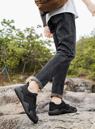 Sapatos ortopédicos para caminhadas ao ar livre — com apoio do arco plantar para caminhar com conforto