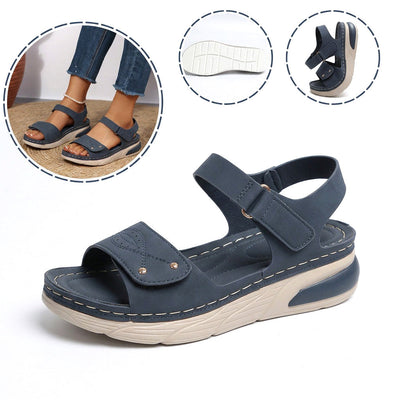 Sandálias ortopédicas ergonómicas — Com apoio do arco do pé para ajudar a aliviar a dor nos pés, estabilizar o calcanhar e reduzir a instabilidade ao caminhar