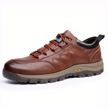 Sapatos ergonómicos com palmilha ortopédica — Couro de vaca italiano de alta qualidade com apoio para o arco do pé, para ajudar a aliviar a dor nos pés