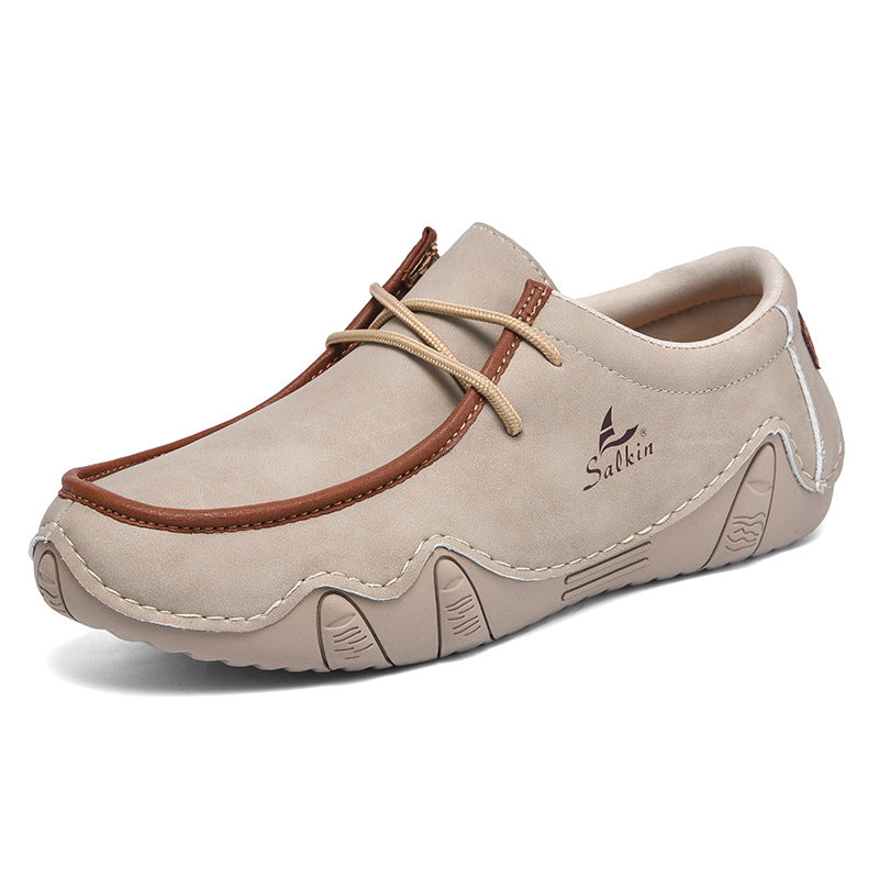 Sapatos ortopédicos confortáveis — apoio ergonómico do arco do pé, que alivia a dor, com biqueira larga que não aperta o pé.