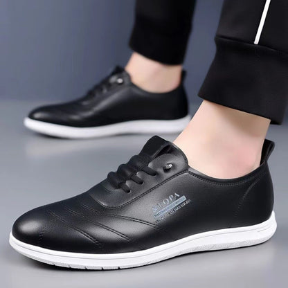 Sapatos ergonómicos ortopédicos de couro — Couro de vaca italiano de alta qualidade, apoio do arco, estabilidade do calcanhar e alívio da dor nos pés