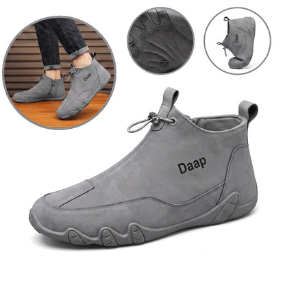 Sapatos ortopédicos antiderrapantes e confortáveis — macios e confortáveis, com excelente apoio — aliviam as dores nos pés.