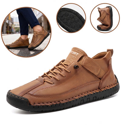 Sapatos ortopédicos confortáveis — macios e confortáveis, com excelente apoio — aliviam as dores nos pés.