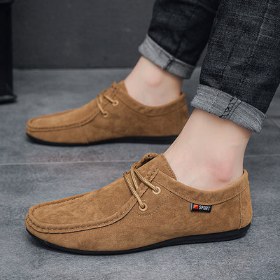 Sapatos ortopédicos casuais e confortáveis — feitos à mão em couro bovino italiano, com apoio do arco plantar