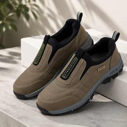 ✅30% de desconto hoje: Não perca! 🎉Sapatos ortopédicos de camurça macios e confortáveis - sapatos de caminhada ultraleves🎁Concebidos para aliviar as dores nas pernas