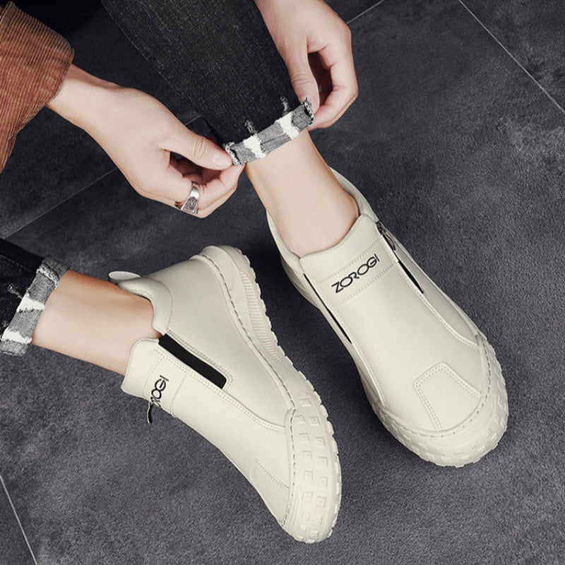 🎁 Oferta Especial: 70% de Desconto 🎁 Sapatos Ortopédicos Masculinos — Sensação de couro bovino macio 👟 Repelente à água e resistente a manchas ✅ Amortecimento duplo e suporte para o arco do pé